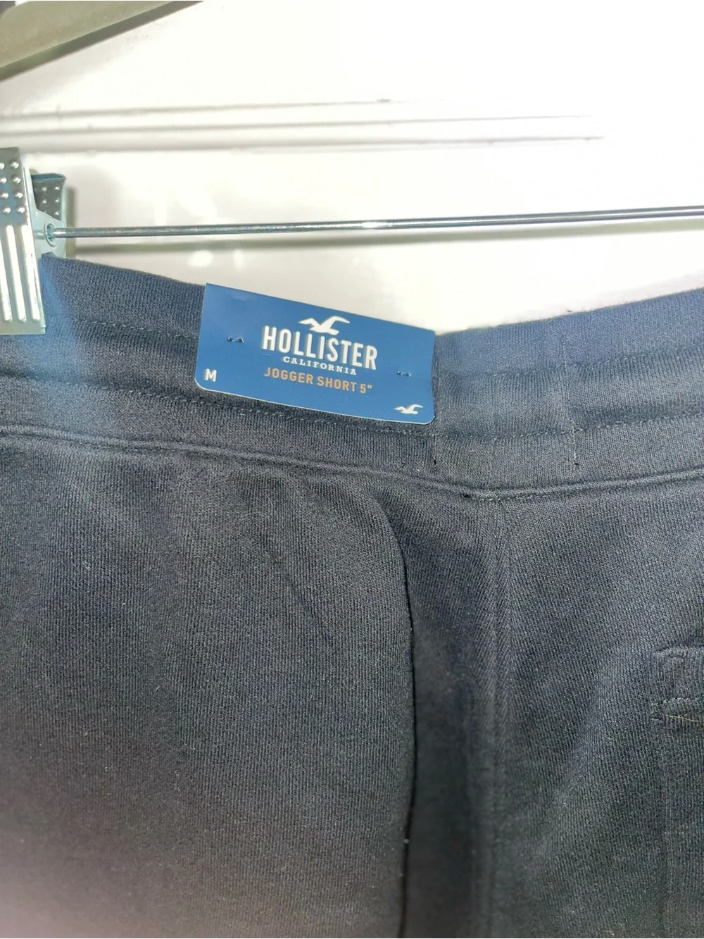Hollister Navy Jogger Short | Men’s Medium | NWT